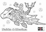 Lego Coloring Pages Elves Da Colorare Disegni Brick Naida Dragon Printable Civil Marvel War Kids Water Template Drago Girls Party sketch template