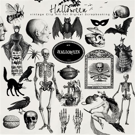 halloween clipart halloween clips vintage halloween