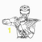 Power Mighty Morphin Coloring Pages Ranger Rangers Divyajanani sketch template
