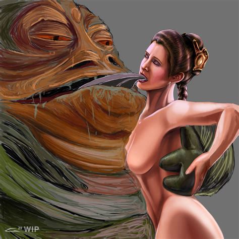 jabba and leia 02 preview by kinggrapadura hentai foundry