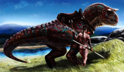Image 1712173 Dino Dinosaur Snugpug Ark Survival Evolved Carnotaur