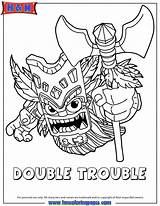 Coloring Skylanders Book Hmcoloringpages Pages sketch template