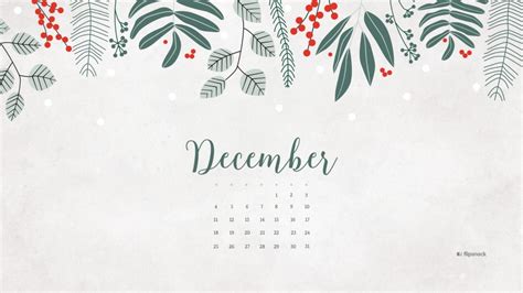December 2018 Desktop Calendar Wallpaper 2020 Calendar