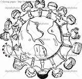 Globe Coloring Pages Printable Timeless Miracle Around Getdrawings Getcolorings sketch template