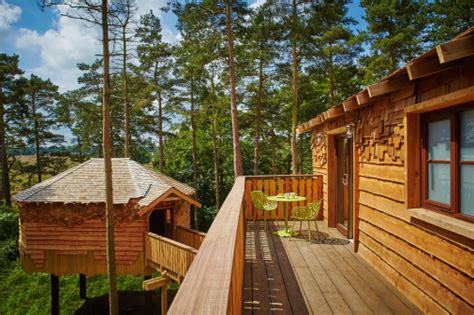 treehouses complete  center parcs woburn forest industry news