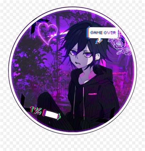 aesthetic purple anime pfp boy bitamwasuam