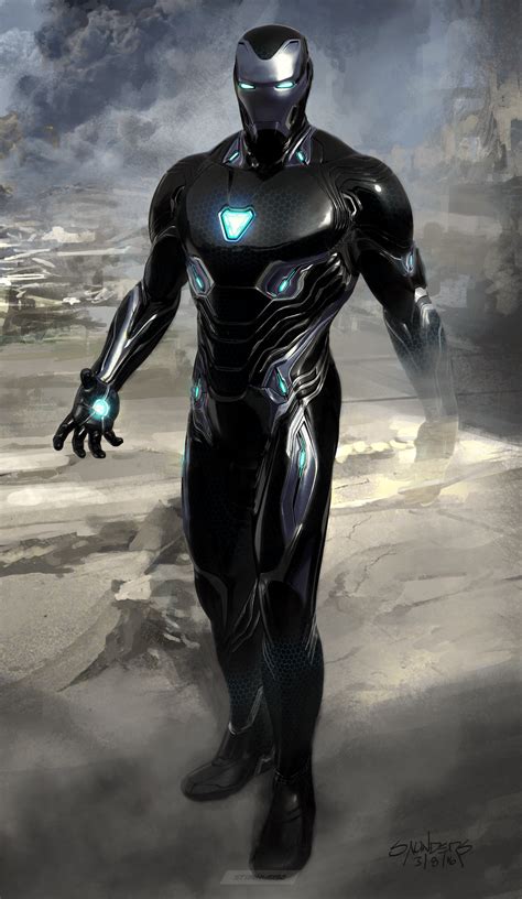 stealth suit concept  mark  armor rmarvelstudios