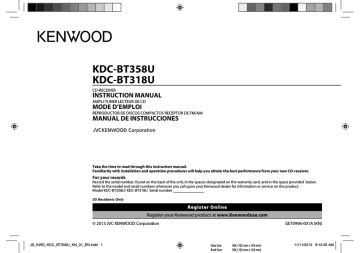 kenwood kdc btu operation manual manualzz