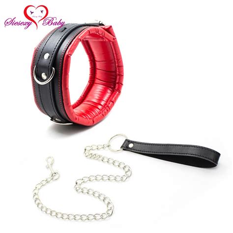 leather fetish bondage sex collar leash adult game collars sex toys