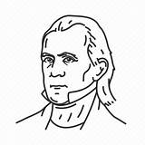 James Polk President Usa Icon Eleventh Editor Open sketch template