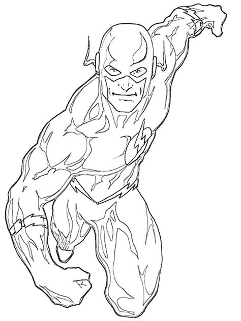 awesome flash coloring pages ideas  coloringfoldercom superhero