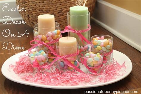 dollar tree decorating easter fun passionate penny pincher