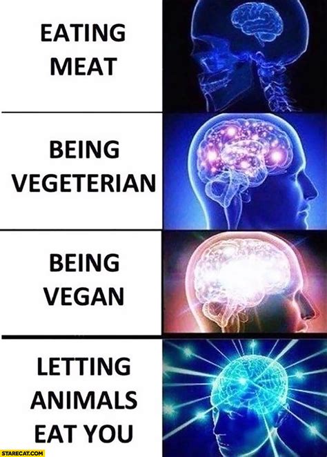 eating meat being vegetarian being vegan letting