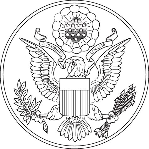 symbols  unitd states coloring pages coloring home