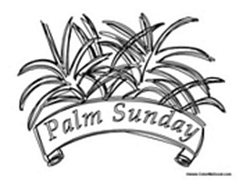 palm sunday coloring pages