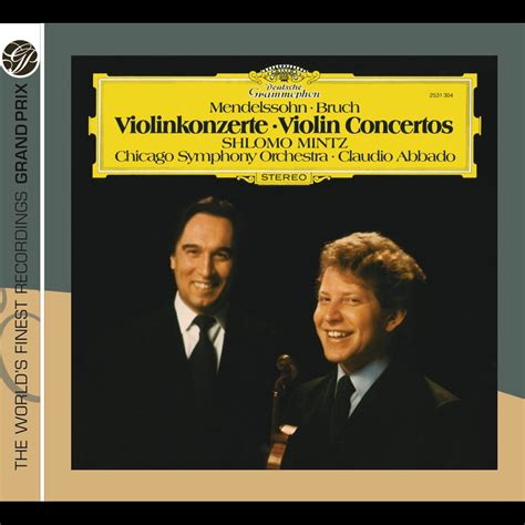 ‎mendelssohn and bruch violin concertos by chicago symphony orchestra