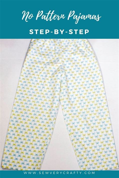 printable pajama pants pattern