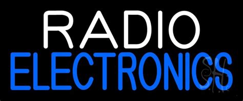 radio electronics led neon sign radio neon signs  neon