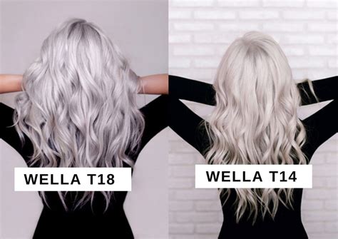 wella    key differences   toners results