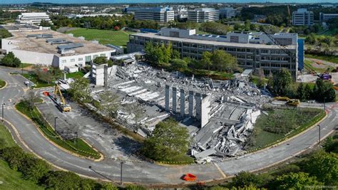 aol headquarters  ashburn  demolished   powerhouse
