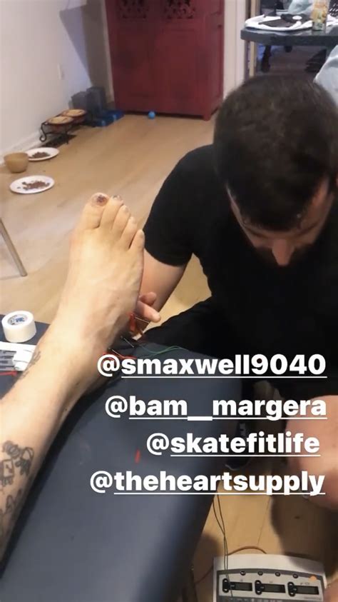 Bam Margera S Feet