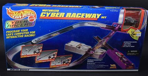 hot wheels cyber racers motorized cyber raceway set bhd auctions
