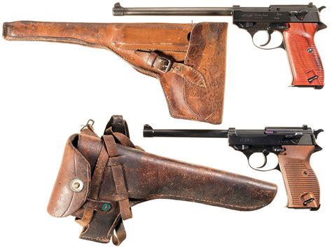 long barreled walther p semi automatic pistols rock island auction