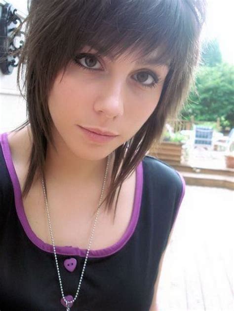 the short haircut for girls and the emo look 2 merys