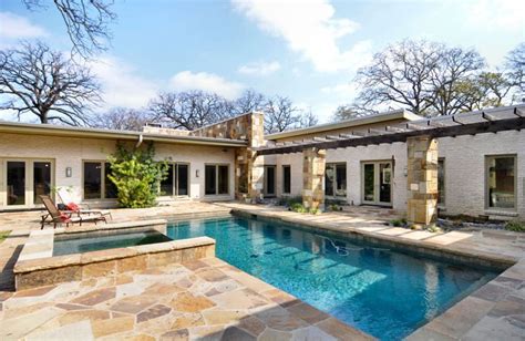courtyard pool shaped house plans  courtyard pool image search results courtyard pool