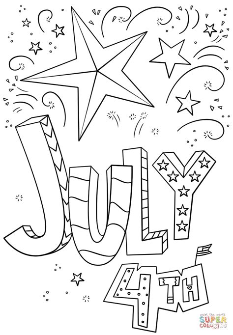 versatile fourth  july printable coloring pages russell website