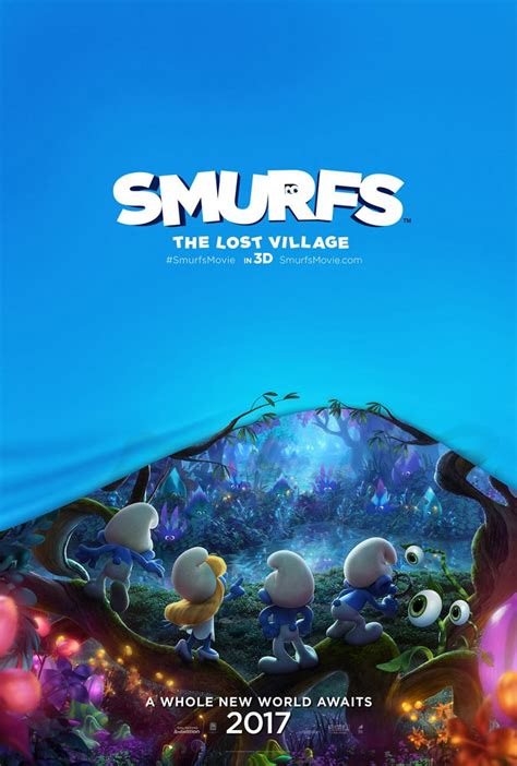 smurfs  lost village teaser released
