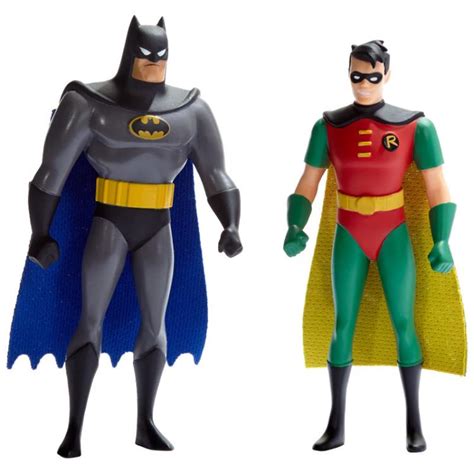 Batman The Animated Series Batman And Robin Bendable Figure