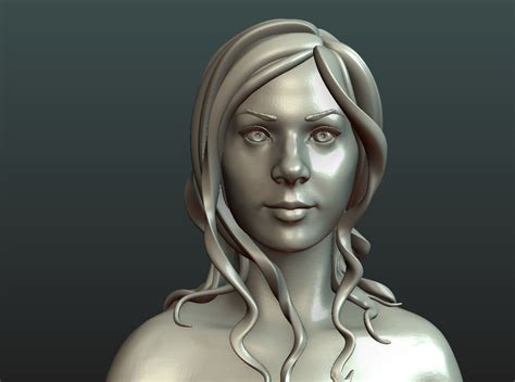 Naked Girl 3d Model 3d Printable Cgtrader