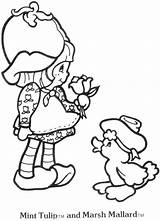 Coloring Pages Strawberry Shortcake 1980s Rainbow Brite Vintage Getcolorings Getdrawings Comments sketch template