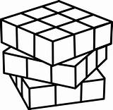 Cube Rubix Rubiks Rubik Kostka Rubika Cubo Kolorowanki Dzieci Pinclipart Bestcoloringpagesforkids Magico Cubos Sweetclipart Wydruku Dxf Eps Clipground Vhv sketch template