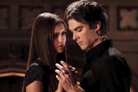 [pics] damon and elena s best moments on ‘the vampire diaries photos of the pair hollywood life