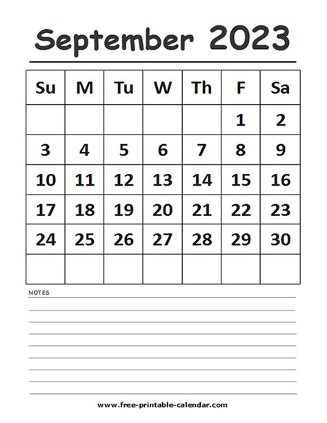 september  calendar  printable calendar  printable