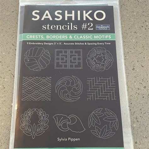 sashiko stencils  stix