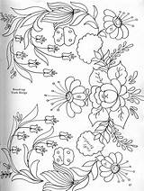 Patterns Embroidery sketch template