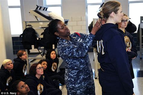Navy To Stop Cutting The Hair Of Female Recruits Short