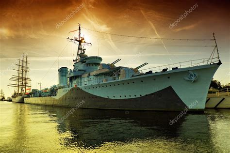 warship stock photo  nightman