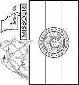 Missouri Coloring State Flag Search Pages Color Again Bar Case Looking Don Print Use Find sketch template