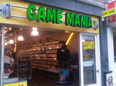 game mania video game stores ceintuurbaan  de pijp amsterdam noord holland