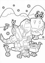 Rivets Rusty Coloring Pages Fun Kids Votes sketch template
