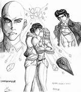 Smallville Dibujando sketch template