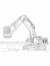 Excavator Excavators Consisting Booms Gaddynippercrayons sketch template