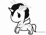 Tokidoki Unicorno Coloring Pages Template sketch template