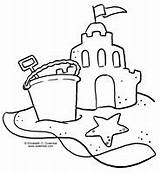 Sandcastle Don sketch template