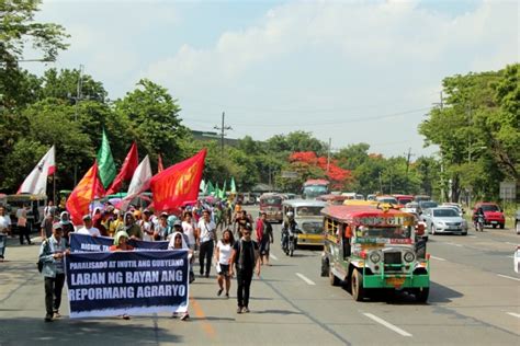 philippine farmers activists vow  intensify  agrarian reform