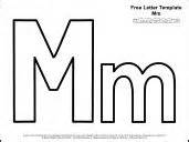 uppercase letter  template printable  images letter  crafts